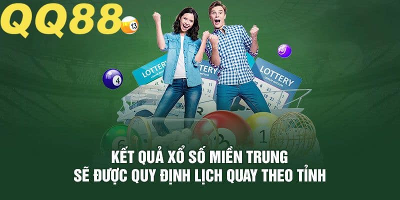 Kết quả xổ số miền Trung được công bố theo tỉnh thành