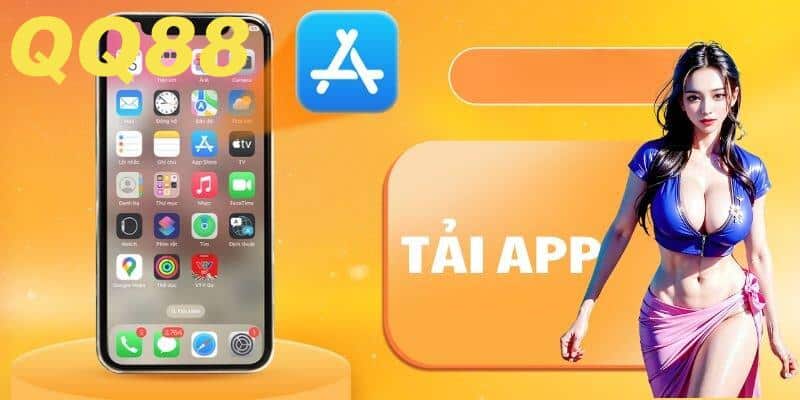 Bạn nhớ kiểm tra cả mạng và bộ nhớ máy khi tải app QQ88