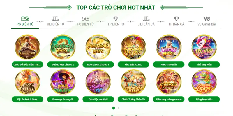 Giao diện nổ hũ đổi thưởng qq88 với phần thưởng hấp dẫn