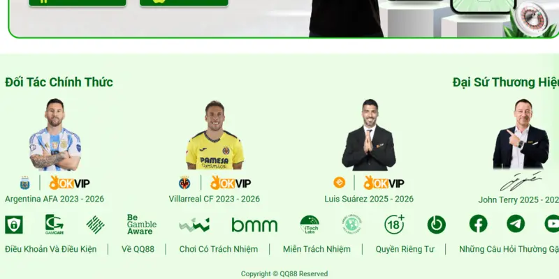 Thương hiệu cá cược qq88 được cấp phép hợp pháp tại Curacao
